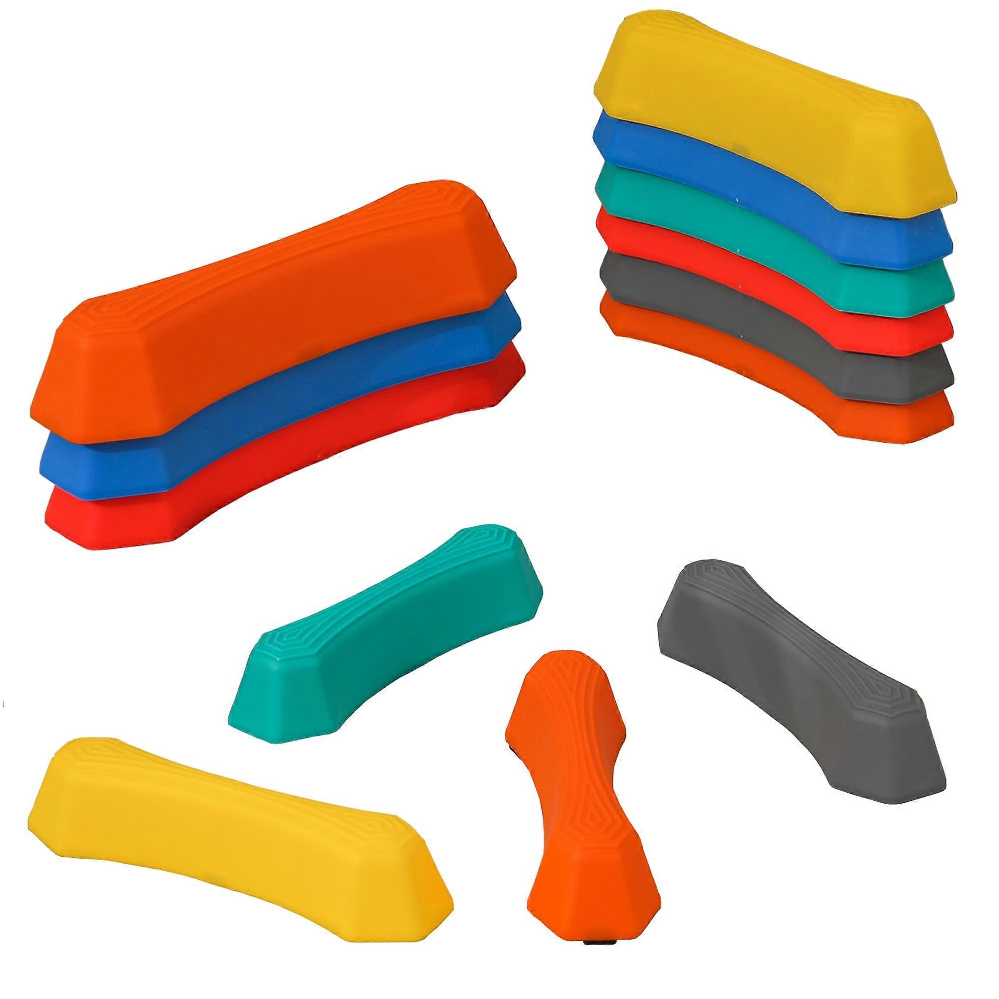 شعاع التوازن للأطفال (12 قطعة) ، أحجار الانطلاق الحسية ، لعبة أحجار التوازن ، أحجار الانطلاق الحسية ، تساعد طفلك على تعزيز توازن التنسيق 