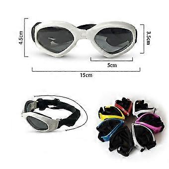 Dog Sunglasses, Adjustable Strap For Uv Sunglasses, Waterproof Protection