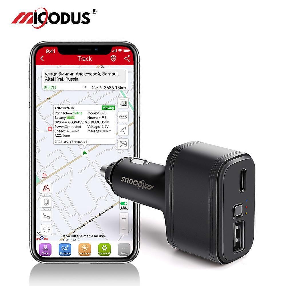 MiCODUS 4G GPS Tracker Auto MV77G SOS Ascolto remoto GPS Rastreador 4G Avvisi antifurto 5000 pezzi Archiviazione dati APP di tracciamento gratuita