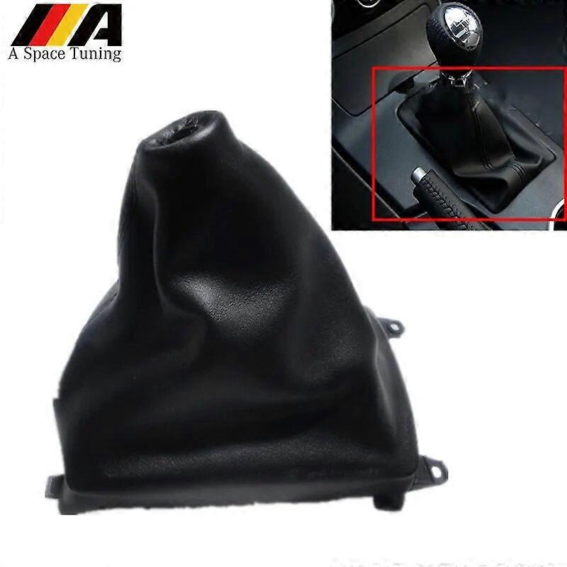 PU Leather Manual Gear Shift Knob Lever Stick Collar Gaiter Boot Cover Case For Mazda 6 M6 2002-2007 Car Styling Accessories