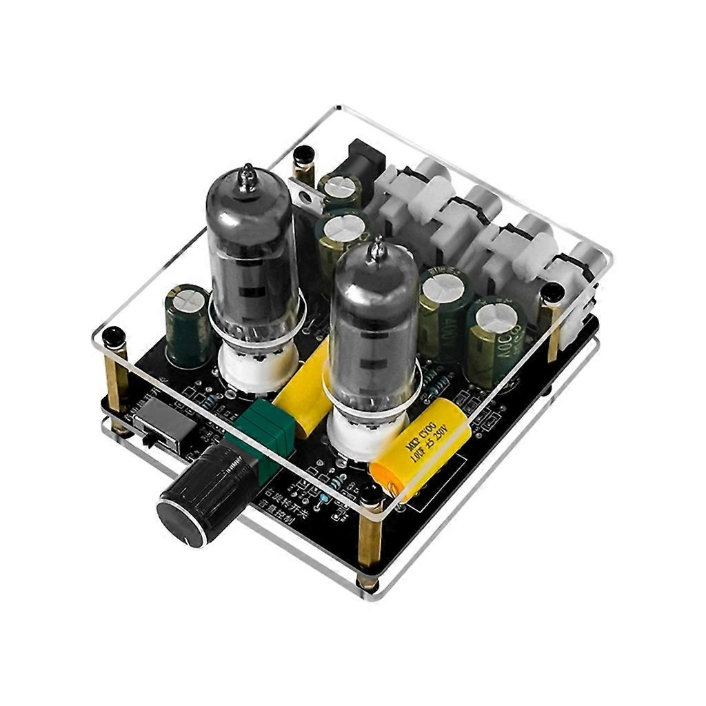 Upgraded 6K4 Tube Preamplifier Amplifiers HiFi Tube Preamp Buffer Speaker