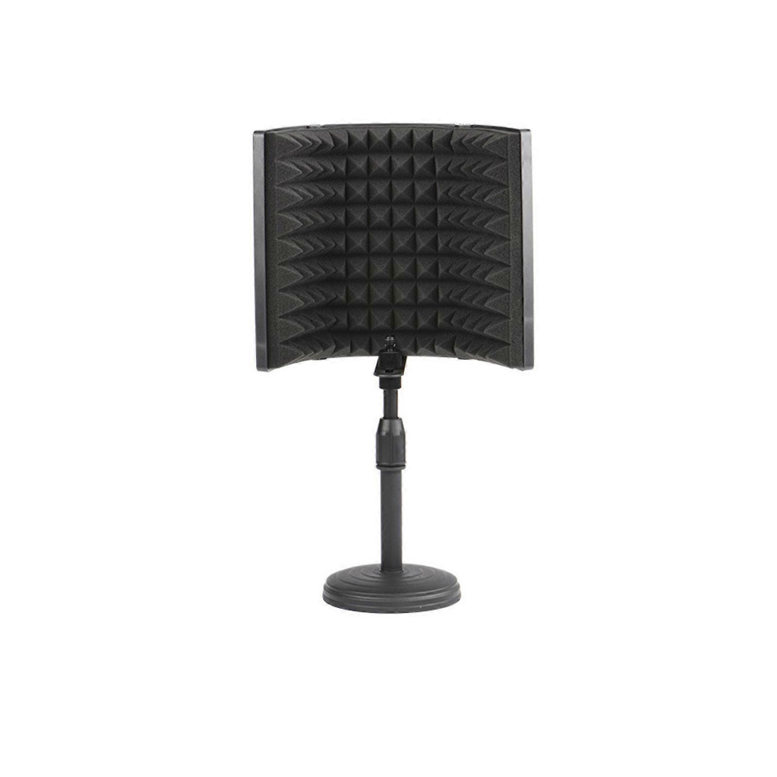 Long Lasting Performance Isolation Shields Recording Singing Kits Black