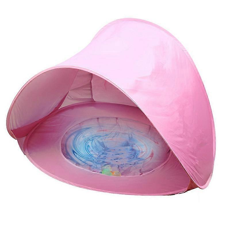 Beach tent with UV 50 protection. From 10 months. Light pop-up structure, folds and stores easily in a bag.