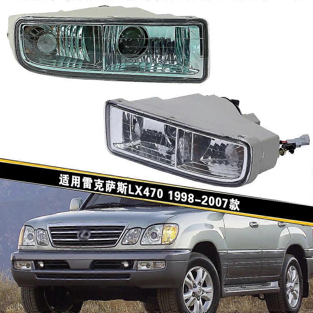 Left Right Front Bumper fog light Driving Lamp headlight Car light FogLamp For LEXUS LX470 1998 1999 2000-2008 Fog Lamp Assembly