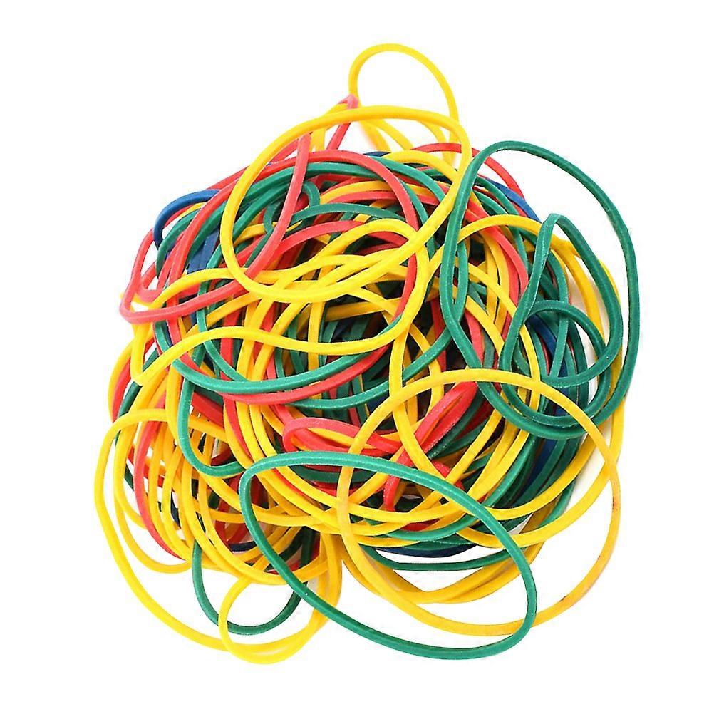 200PCS Colorful Rubber Bands Rubber Rings Practical Machine Accessories for Machine (Large Size Colorful)