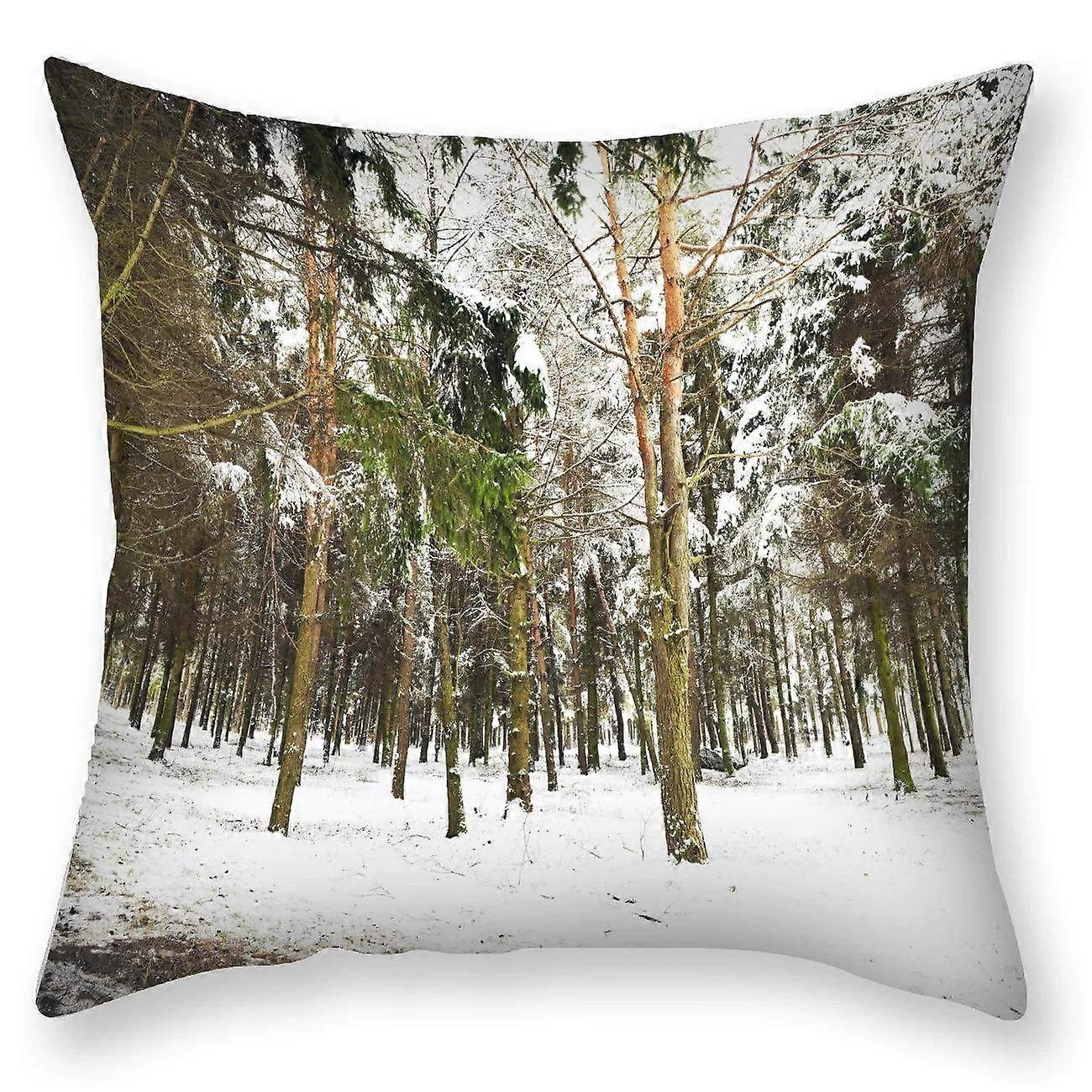 Tryck örngott Soffa Kuddfodral Designstil -1140