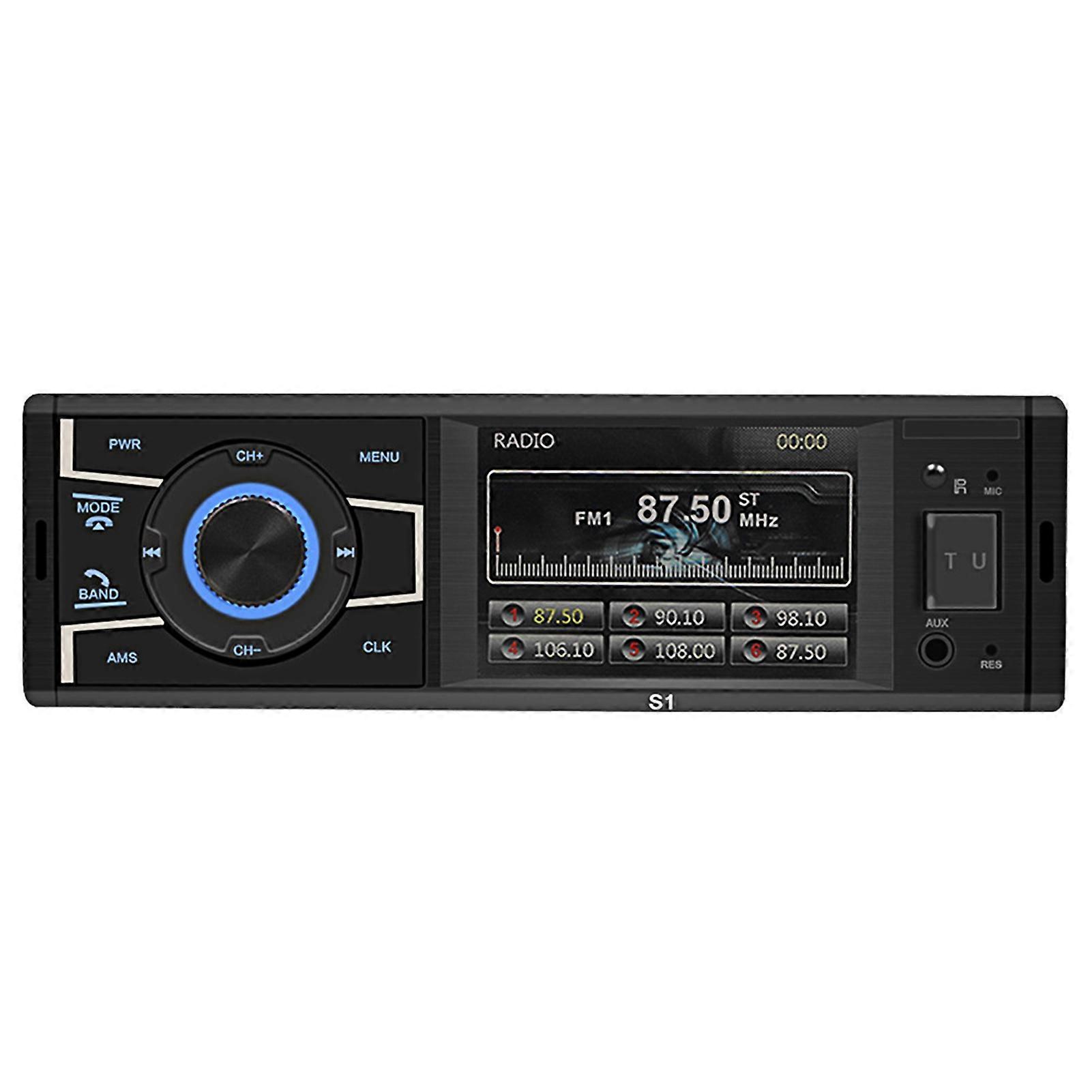 SWM-S1 Car MP5 Player Bluetooth-compatible Hands-free Reversing Video MP3 Radio FM Player for Vehicles