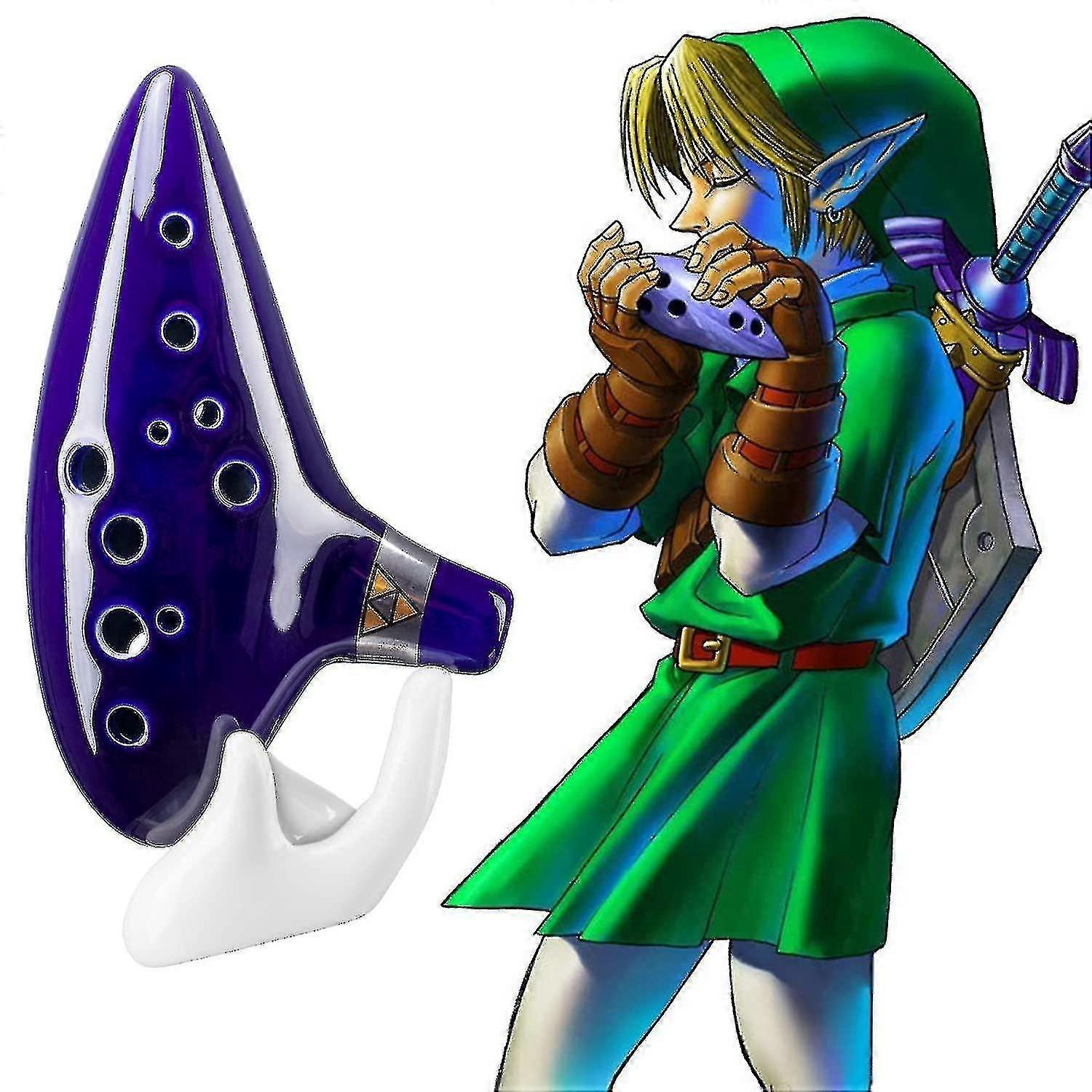 Zelda Ocarina mit Liederbuch, 12-Loch Alto C Zelda Ocarinas | Fruugo AT
