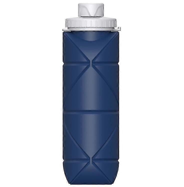 Reusable Bpa Free Silicone Foldable Water Bottles 600ml