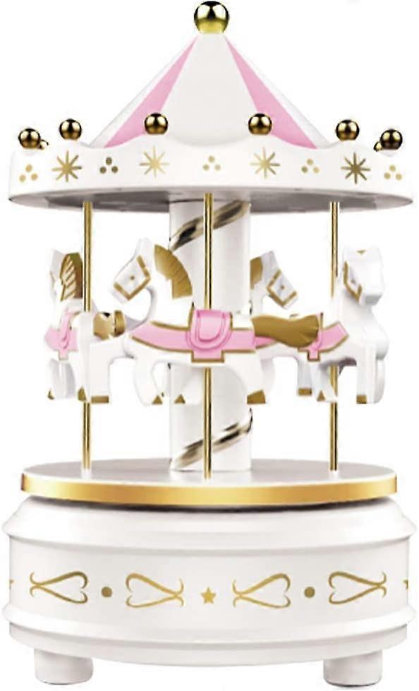 Carousel Music Box (White)