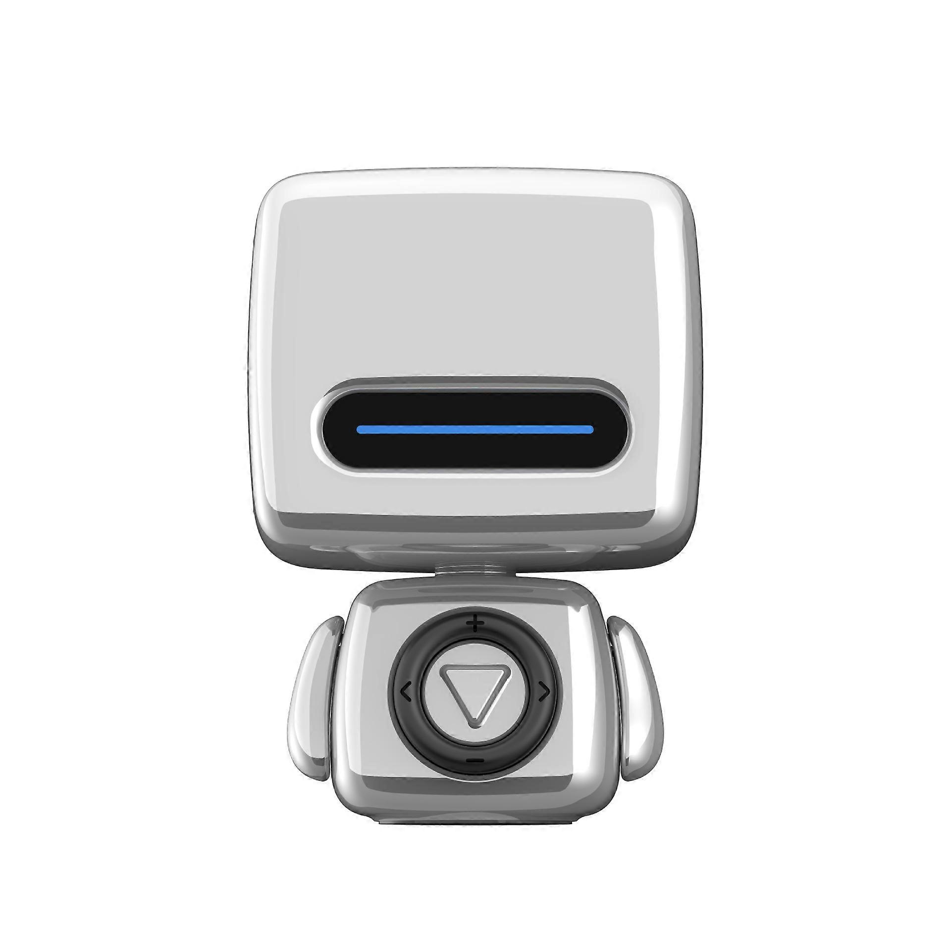 Mini drăguț portabil Robot Bluetooth Box (Gri)
