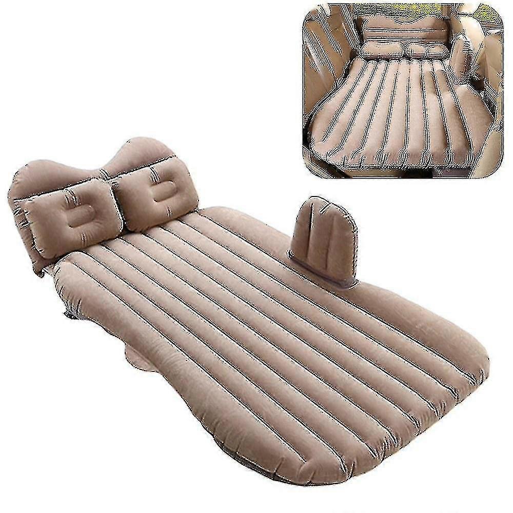Naiwang Portable Car Mattress Foldable Cushion Air Bed Inflatable With Air-pump Camping Travel