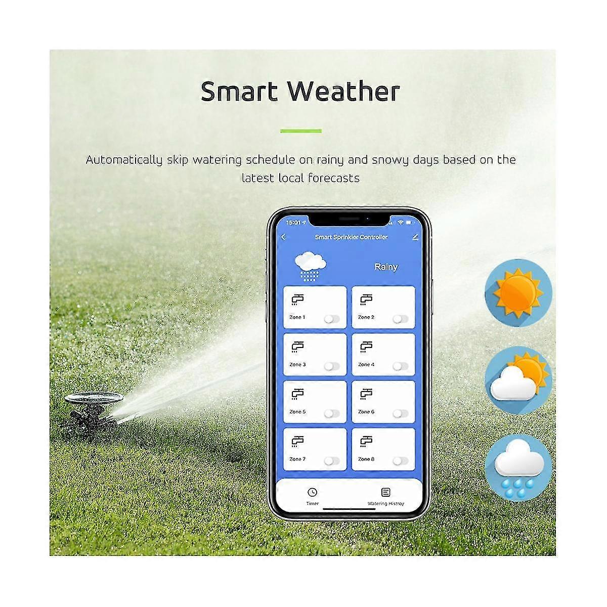 Wifi Tuya Automatic Programmable Drip En Ing Irrigat R System Programmer