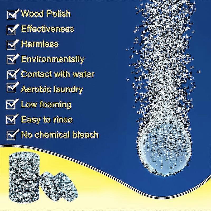 20/120pcs Car Solid Cleaner Effervescent Tablets Spray Cleaner Car Window Windshield Glass Cleaning Auto