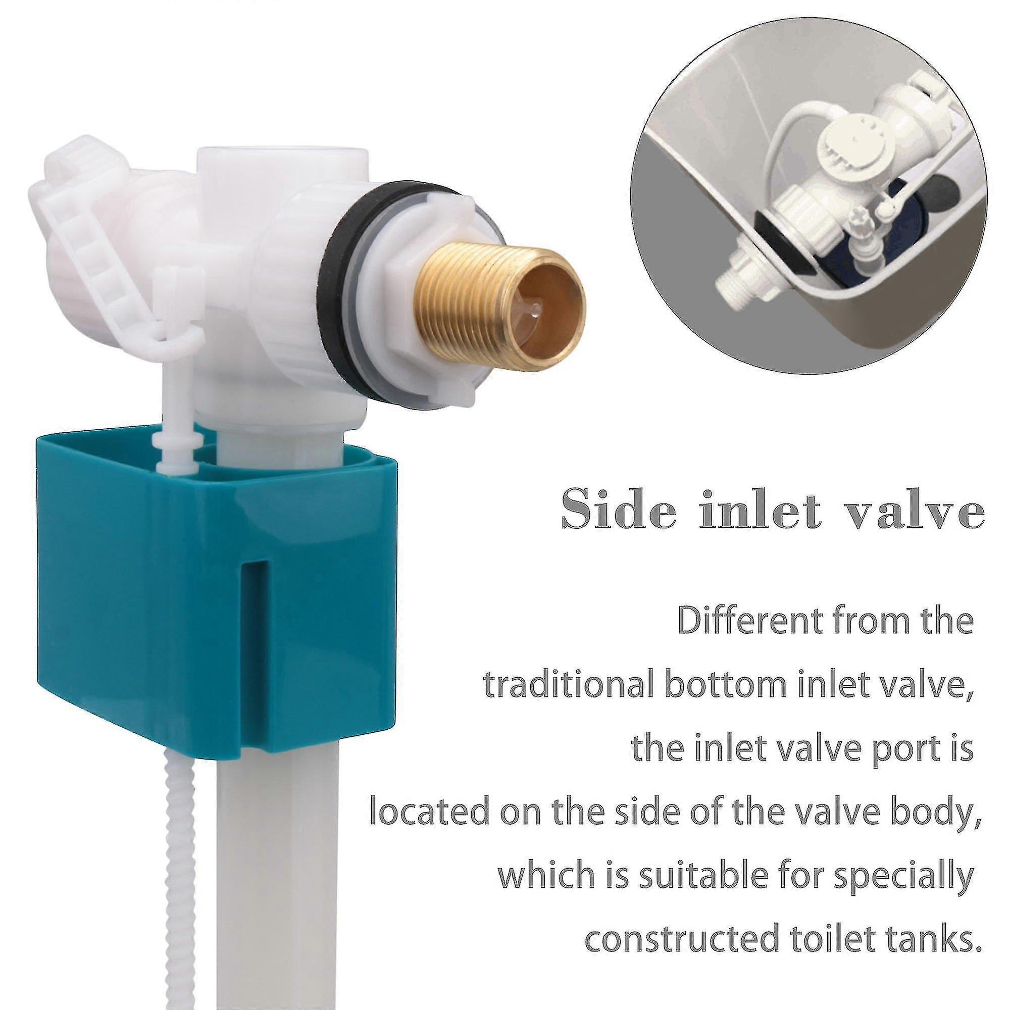 Silent Side Inlet Valve Thread For Side Entry Toilet Cisterns