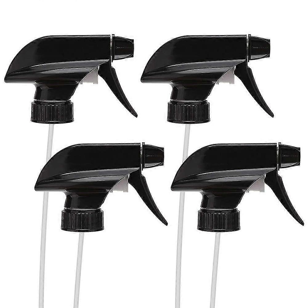 4pcs Spray Bottle Trigger Nozzle Replacement Plastic Sprayer Heads for Glass or Plastic Bottle Repla