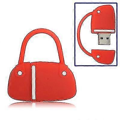 handbag style usb flash disk, 2gb(red)