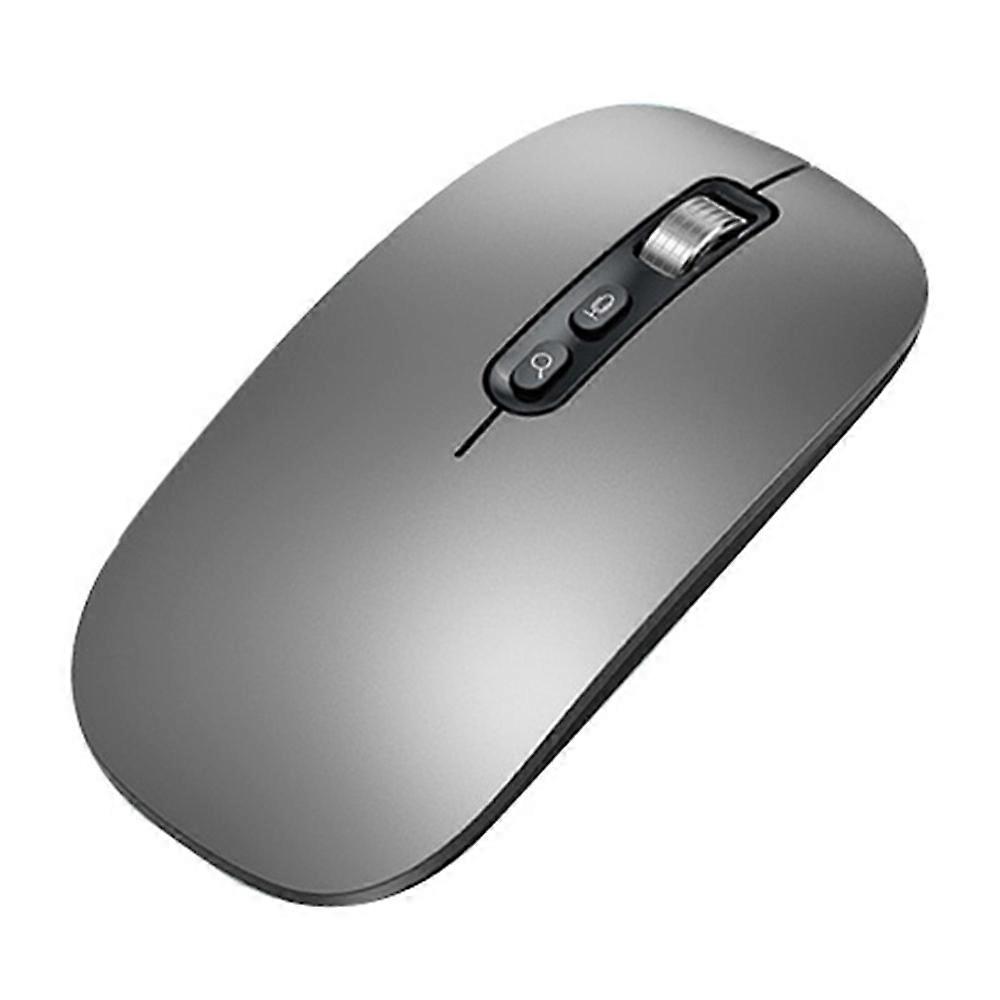 M108 AI Smart Voice Mouse 10m Wireless Rechargeable 5-Key Mouse for Windows Mac - Grey