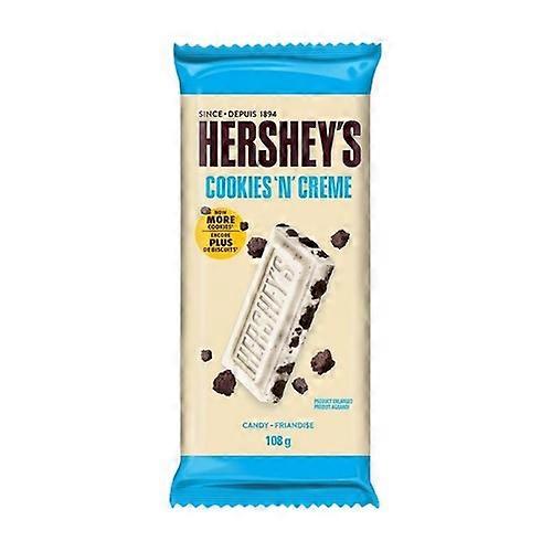 The Hershey Company Cookies And Creme Chocolate Bar, 108 Grams (Case Of 12)