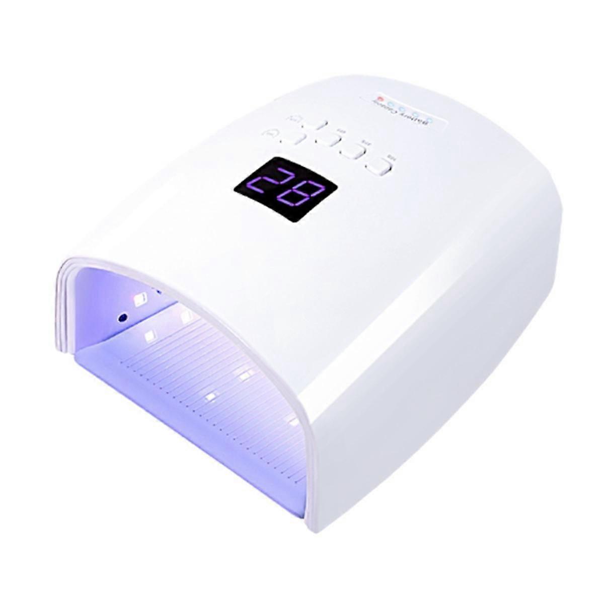 Lampe à ongles UV LED rechargeable 66W lampe pour manucure avec écran LCD 4 paramètres Nail Art Manucure To