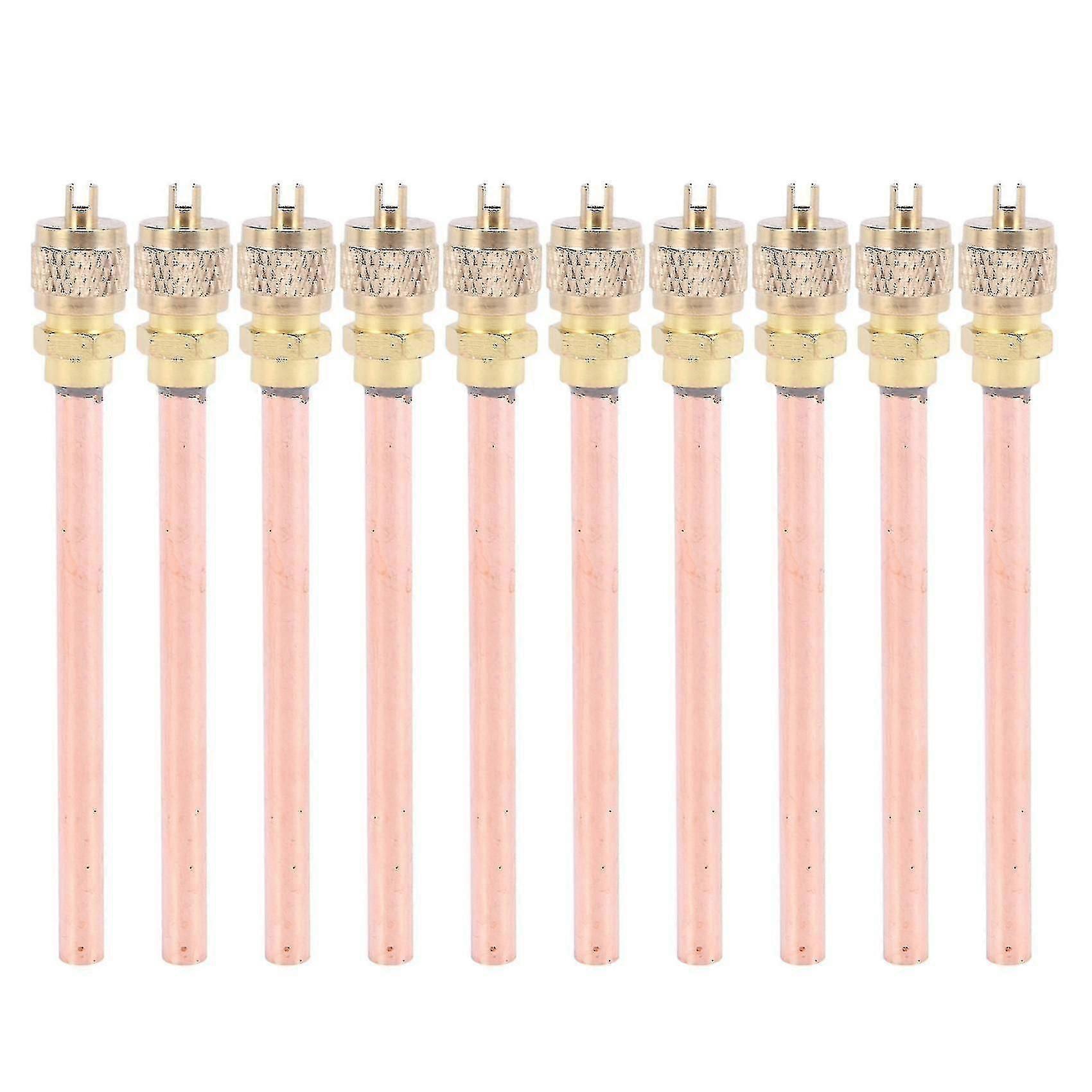 10pcs Air Conditioner Refrigeration Access Valves 6mm