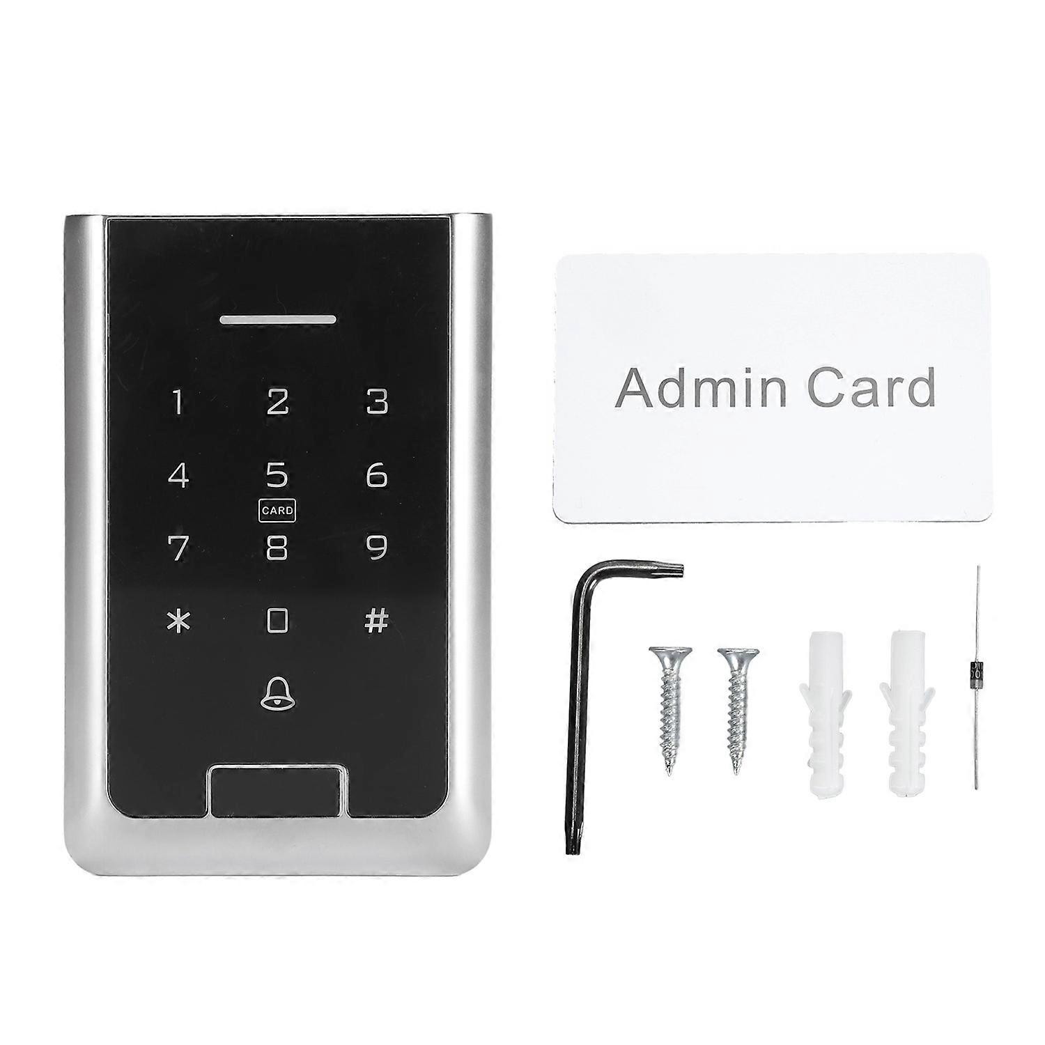 Access Control Keypad Wiring Free DC 10‑24V IP66 Waterproof Password Door Keypad Keyless Entry Gate 