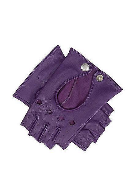 Dents Women’s Leather Fingerless Keyhole Driving Gloves