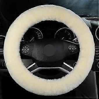 100% New Zealand Wool Car Steering Wheel Cover Soft Warm...
