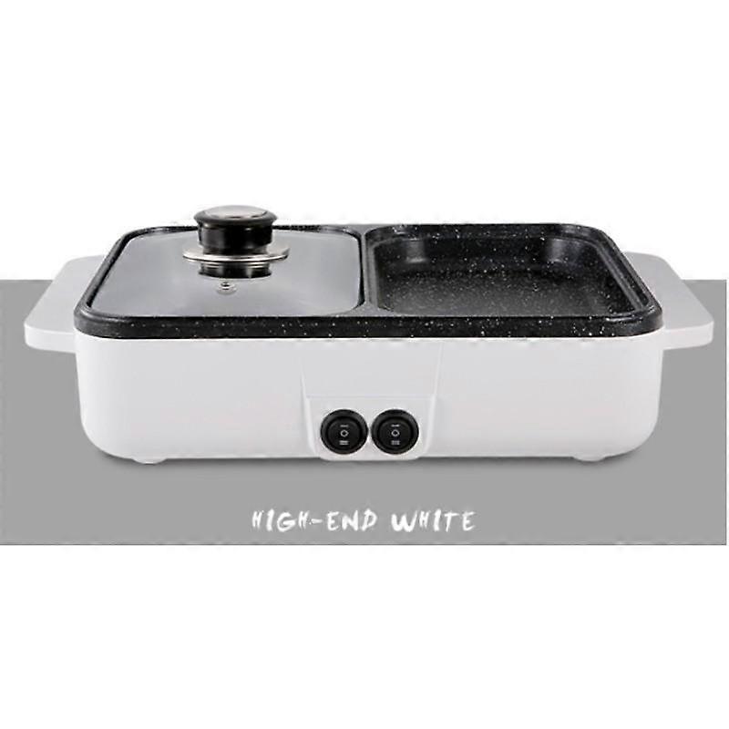 110V/220V 2 in 1 2 Modes Adjustable Frying Pan for Dormitory Grill Cook Fry
