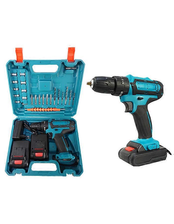 Cordless Drill 12V Max, Includes 2 Batteries and Charger