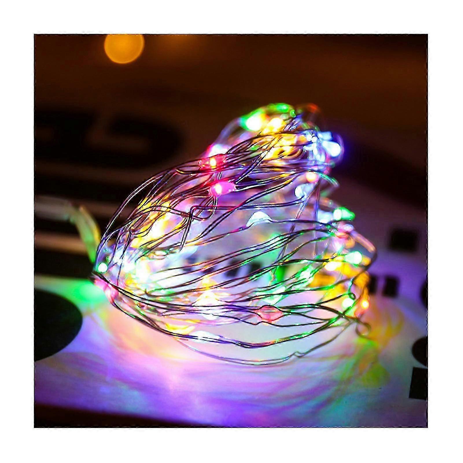 Led Copper Wire Light String Multipurpose Decorative Light Creative Party Supplies For Home Garden