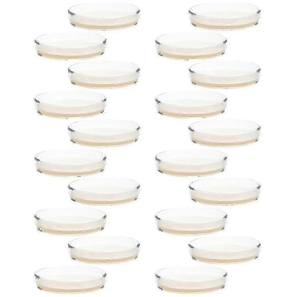 寒天プレポアガープレート科学実験用品付き20個のペトリ皿