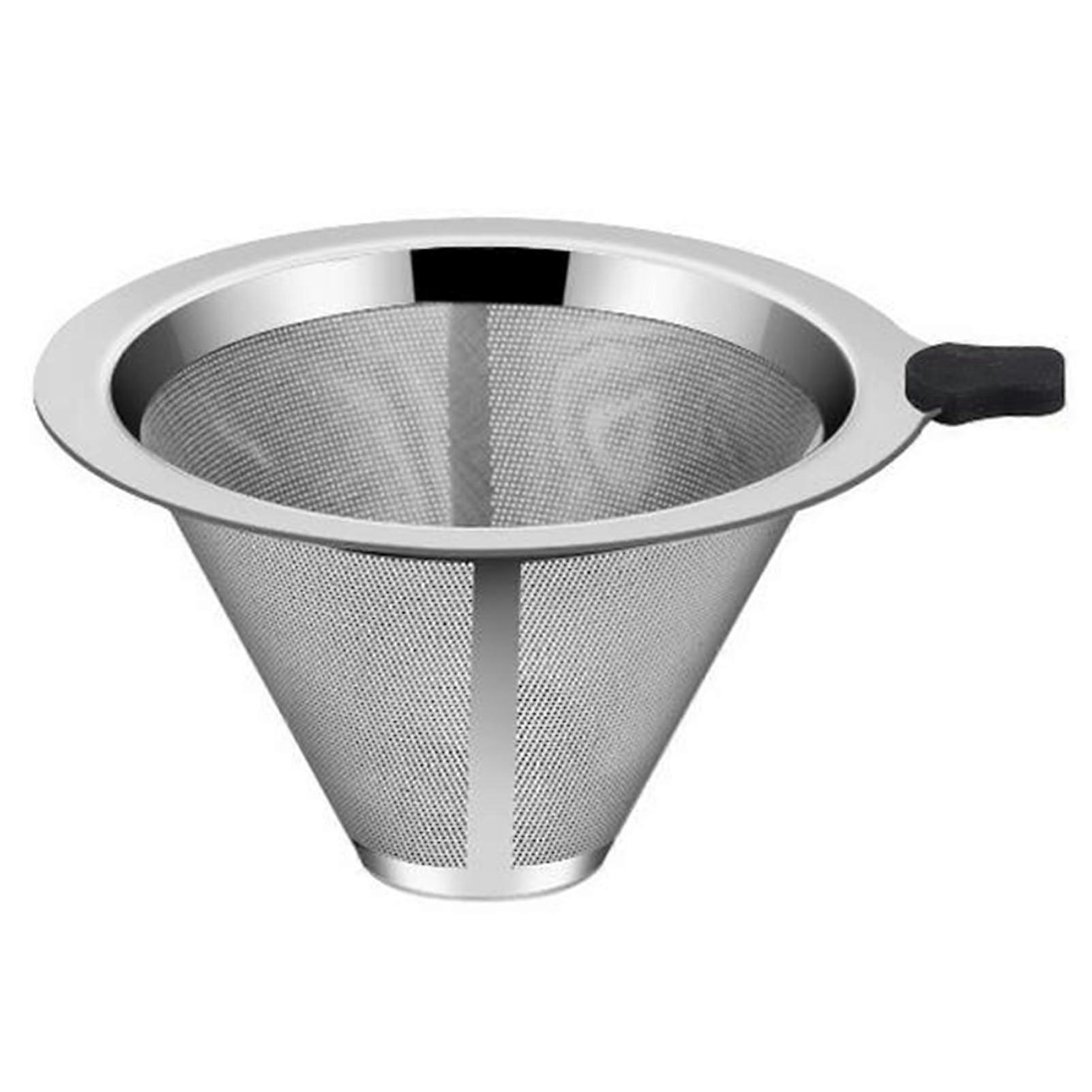 Stainless Steel Reusable Fine Mesh Coffee Filter For Home Brewing Reusable Coffee Filter Fine Mesh