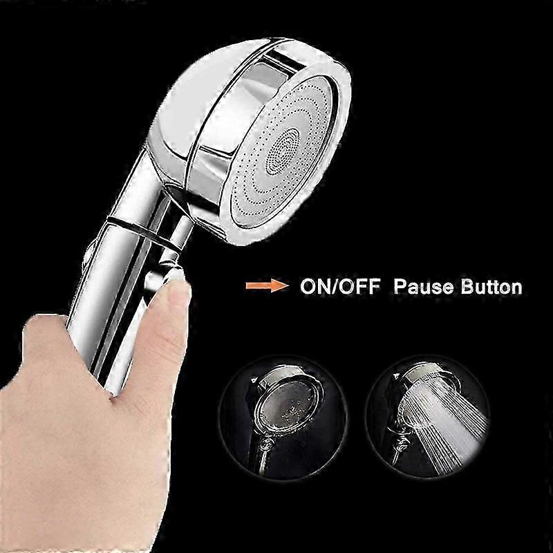 High Pressure Shower Head,Handheld Showerhead with ON/Off Full Shutoff ...