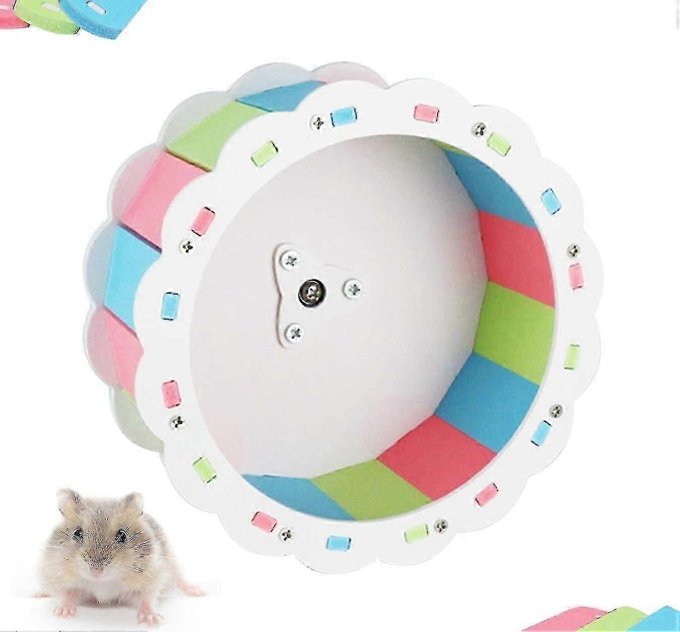 Hamster running wheel, small animal running wheel, silent running wheel