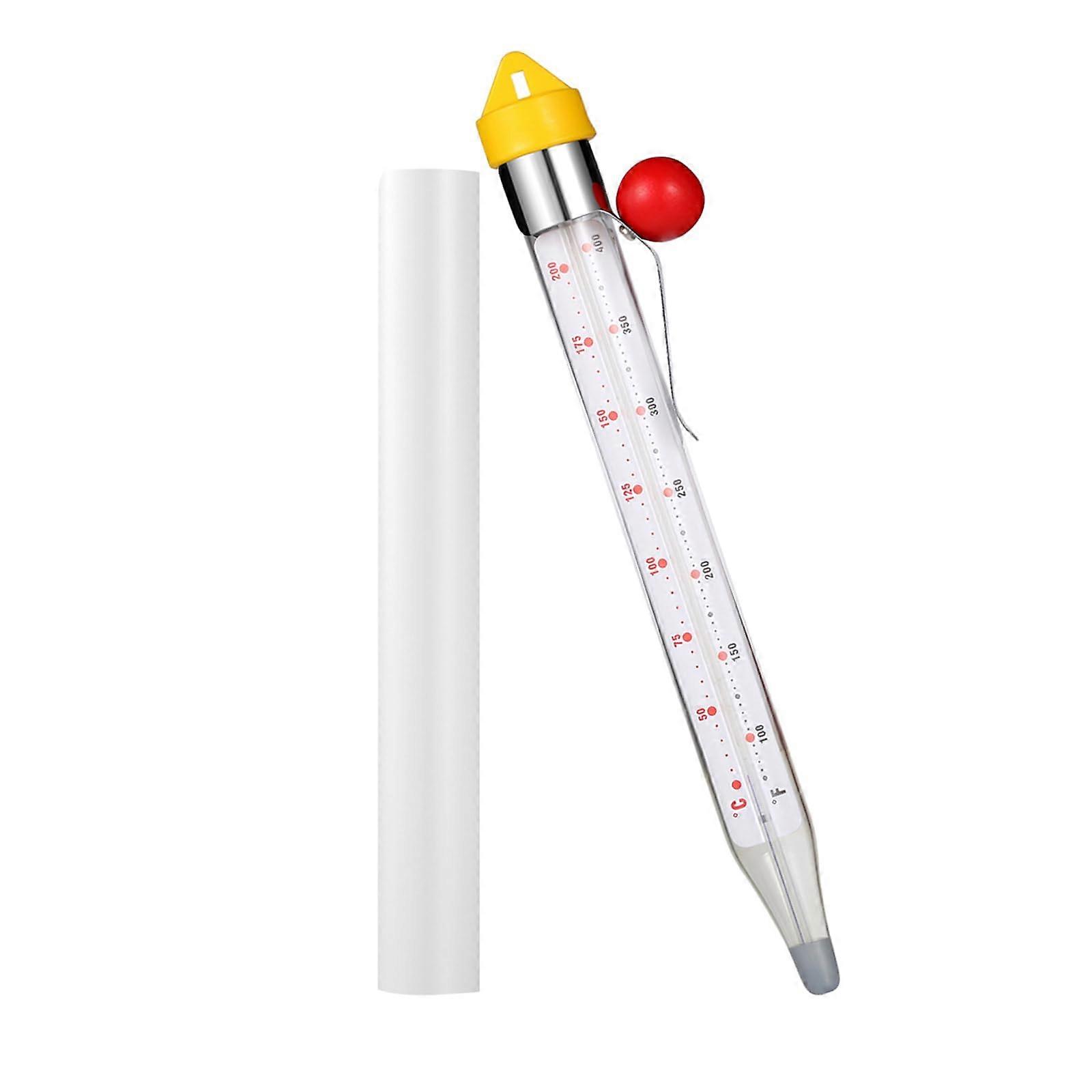 Instant-Read Candy Thermometer With Secure Clip For Candy Making, Sugar Thermometer