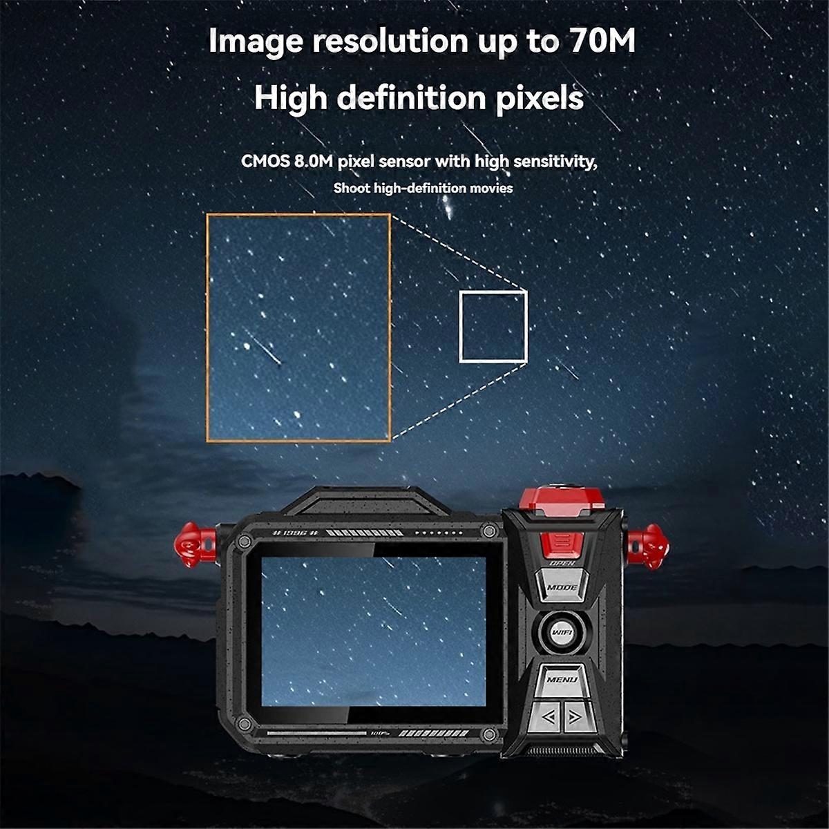 NVC500 70MP 4K HD Digital Camcorder Camera DSLR Digital Camera 50X Digital Zoom Cameras Travel WiFi