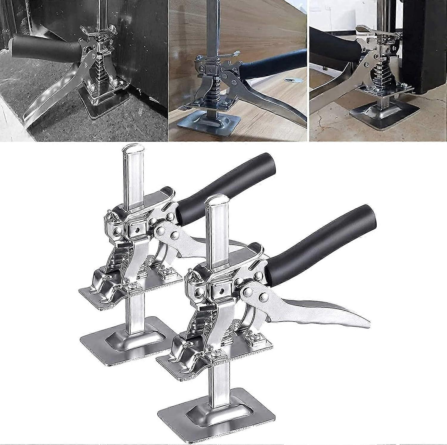 Handheld Jack Tool,Labor-Saving Lifting Capacity Up 320 Lbs,Labor-Saving Arm,For Doors,Windows And Cabinets Installation Tool,For Hand Tool,2 Pieces