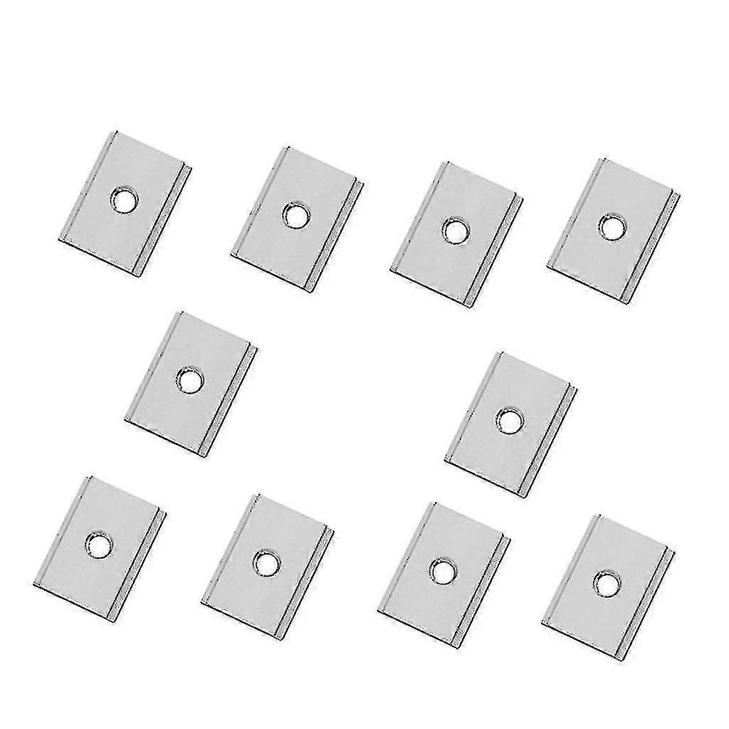 10pcs M6 T-slider compatible T-slot T-track Slider Sliding Clamp Screws