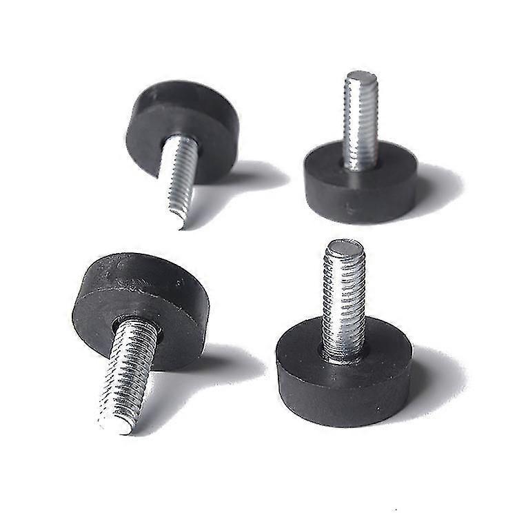 Conjunto De 20 Pés De Nivelamento De Móveis 8 X 20mm, Protetores de Perna De Mesa Ajustáveis Com Haste Rosqueada, Pé de Nivelamento de Móveis Parafuso