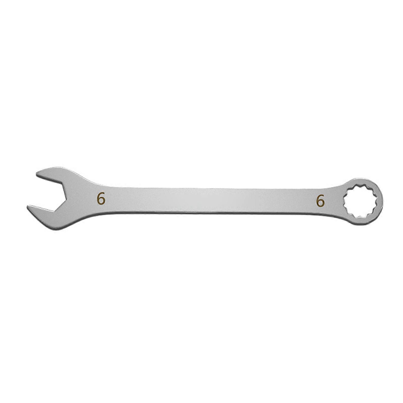 Stainless Steel Double Ended Wrench Spanner Suitable for Narrow Areas for Long Lastings Use Restricted Areas & Toolboxes