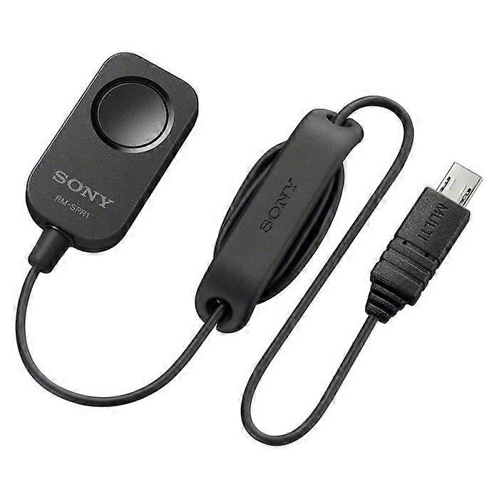 Camera Remote Control - Sony - RM-SPR1 - Cable - Compatible with RX100 and α6300 - Black