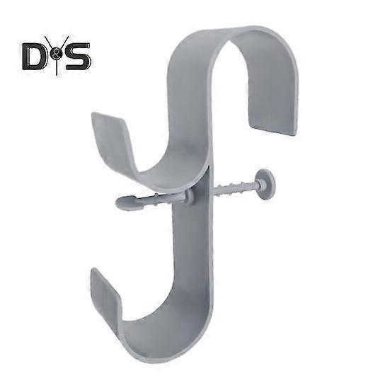 Swimming Pool Side Hook Adjustable Poolside Pool Leaf Skimmer Net Brush Holder Heavy Duty Plastic Above Ground Pool Pole Hanger Tools Pool Accessories