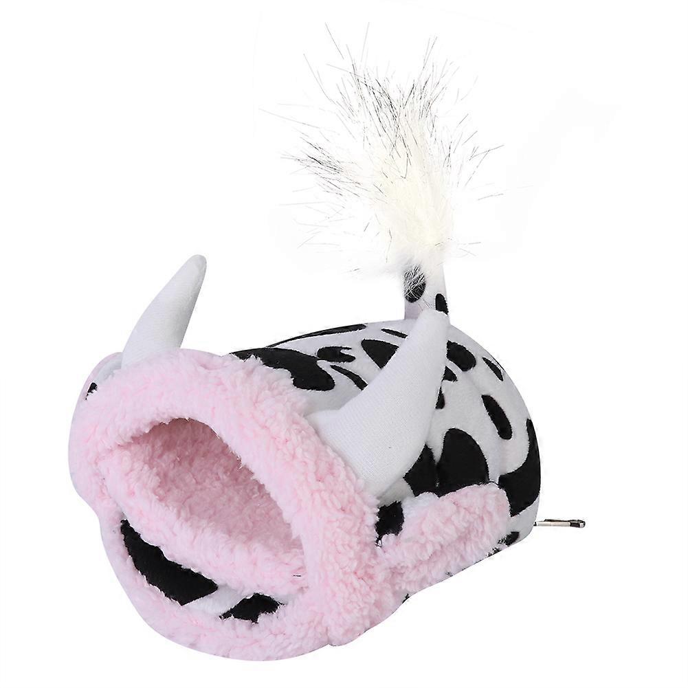 Thick Plush Warm Sleeping Bed for Syrian Hamsters and Hedgehogs, Cozy Nest, Winter Pet Bedding, Soft Material