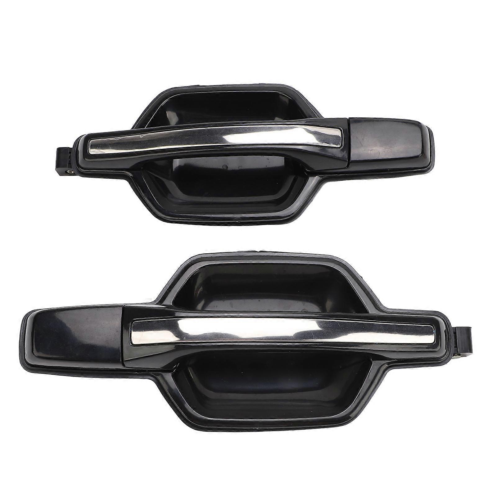 1 Pair Outside Door Handle MR653479 Stylish Look Comfortable Grip Exterior Outer Door Handle for Montero 2001 to 2006