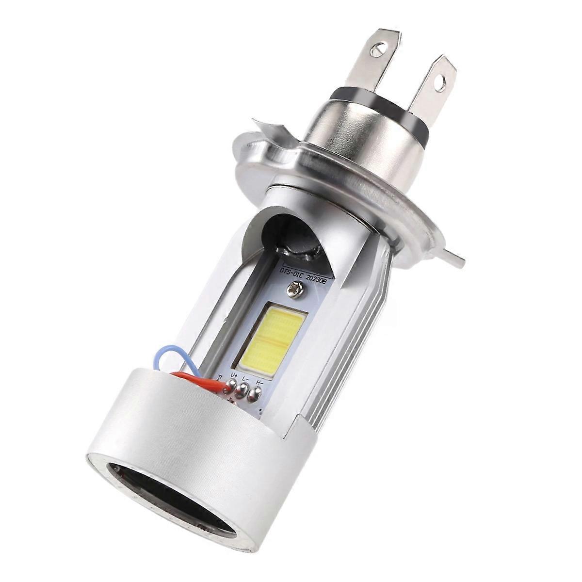 H4 LED Headlight Bulb Motorcycle Hi/Lo Beam with Running Light 25W