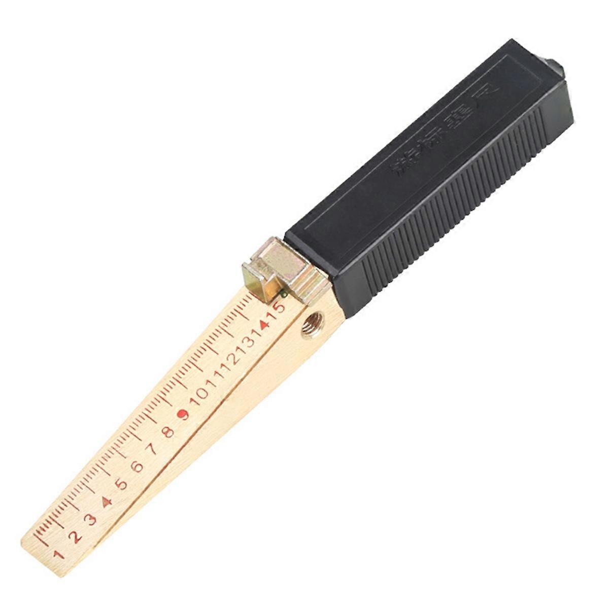 0.2mm Wedge Shaped Vernier Feeler Gauge Flatness Measuring Tool