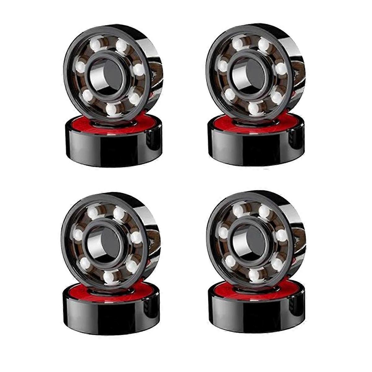 8Pc Ceramic Bearings for Skate Skateboard Wheel Roller Skate Bearings