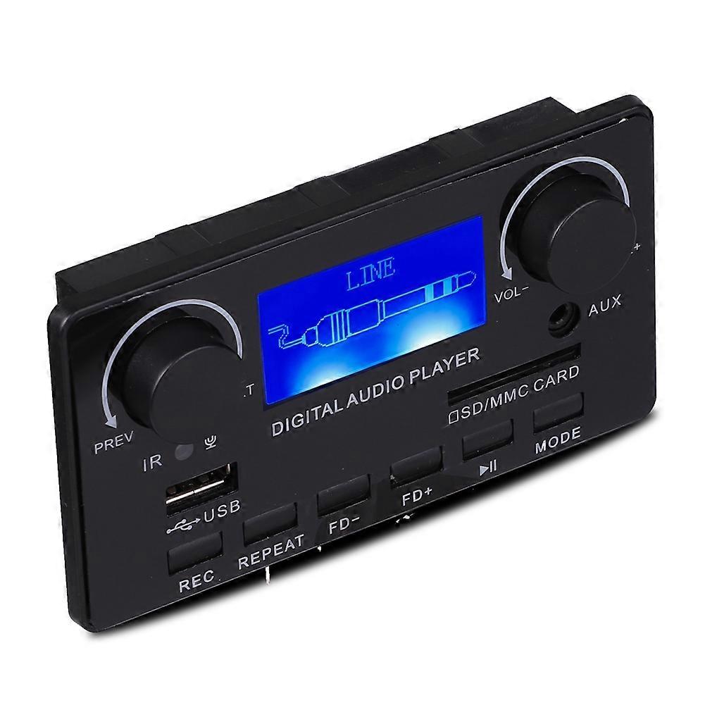 Bluetooth 5.0 MP3 Decoder Board Support Handsfree Recording for Car