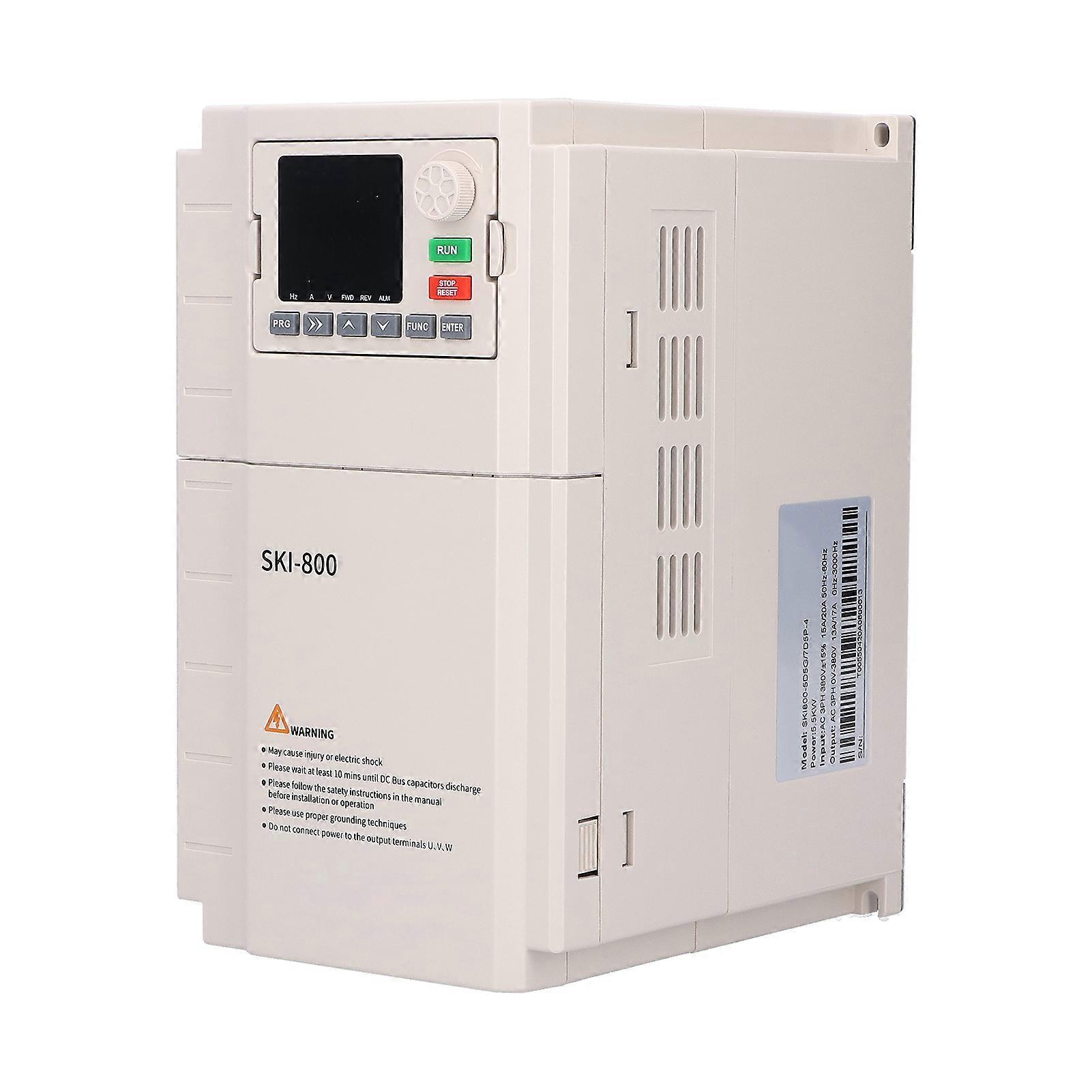 SAKO 5.5KW 3Phase 380VAC Input HeavyDuty Universal Governor Vector Inverter Frequency Converter